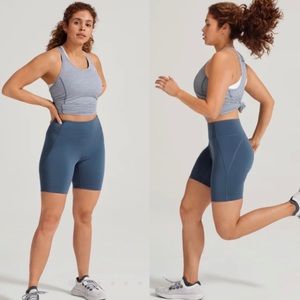 Allbirds natural bike short blue size M